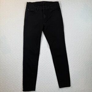 KanCan Jeans Women 9/28 Black KC11214BK Mid Rise Super Skinny Preppy